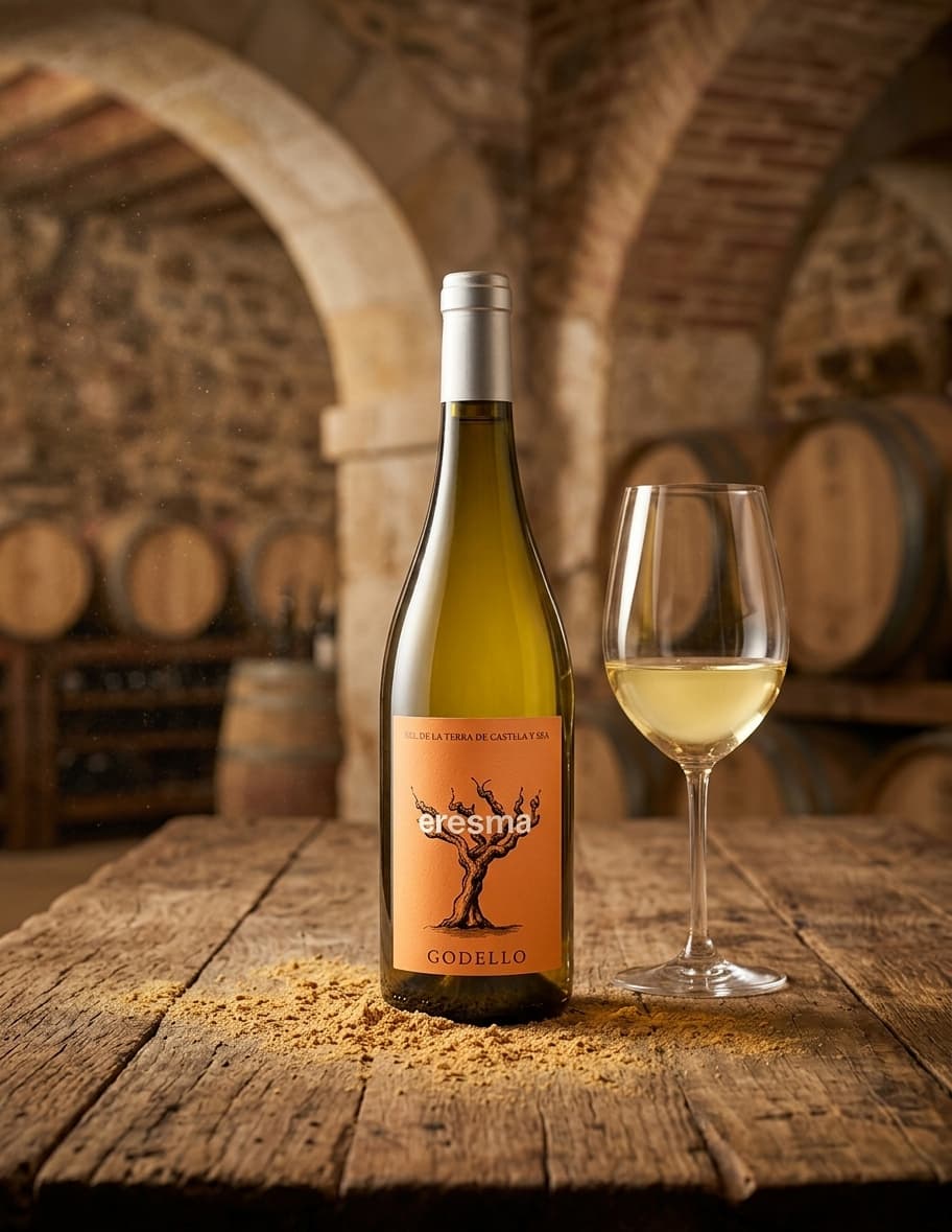 Vino Godello sobre L&iacute;as